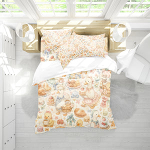 Duck & Goose Duvet Cover Set - Print 17