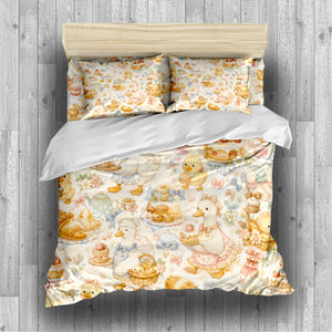 Duck & Goose Duvet Cover Set - Print 13