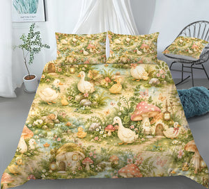 Duck & Goose Duvet Cover Set - Print 21
