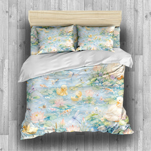 Duck & Goose Duvet Cover Set - Print 25