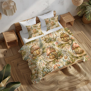 Cute Snail Duvet Cover Set - Print 8