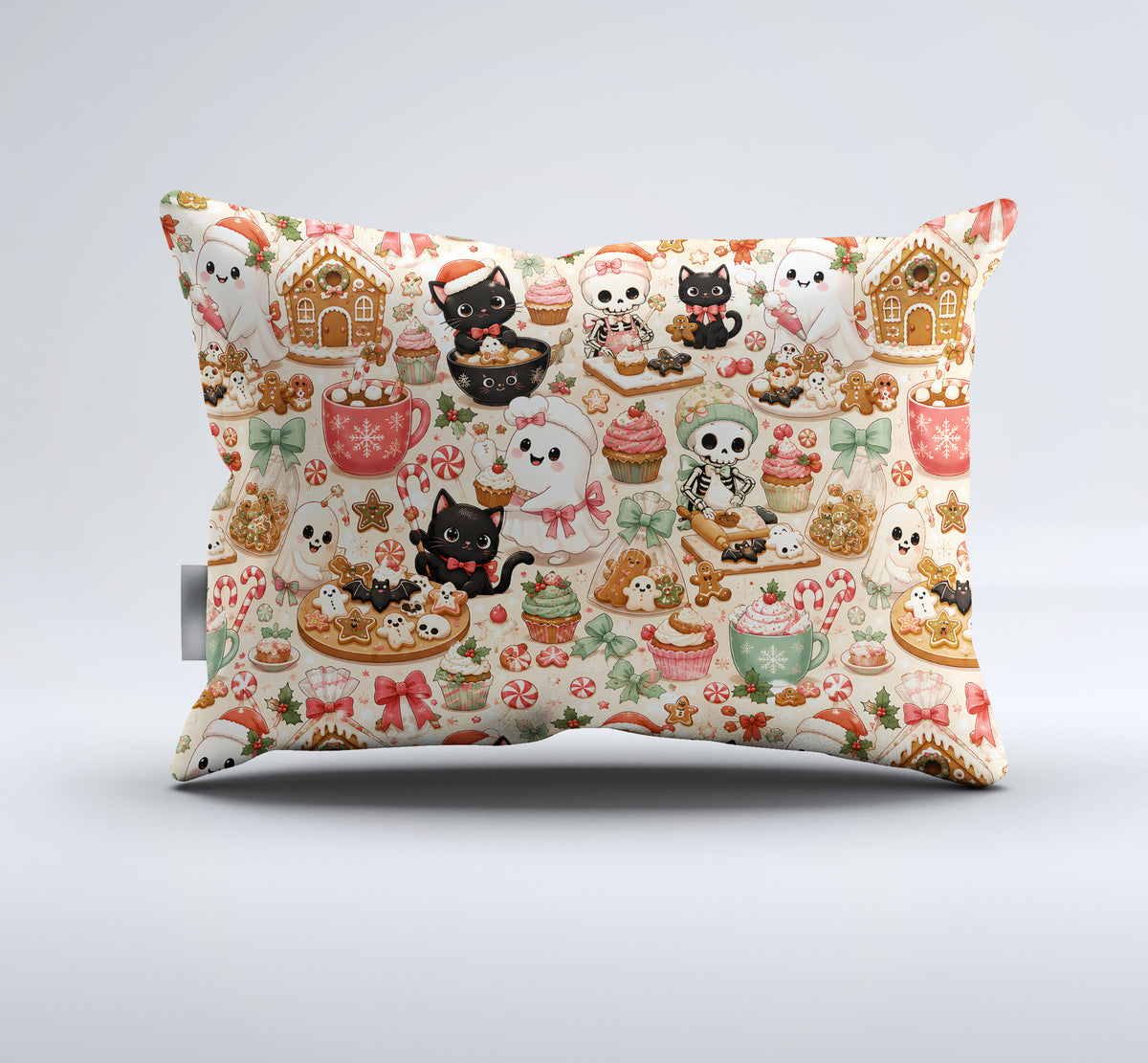 Cute Spooky Christmas Duvet Cover Set - Print 16
