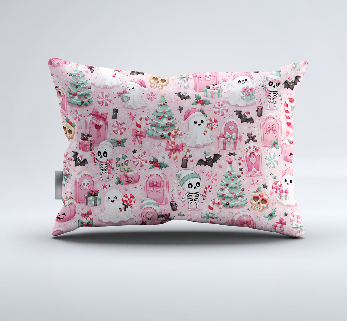 Cute Spooky Christmas Duvet Cover Set - Print 22