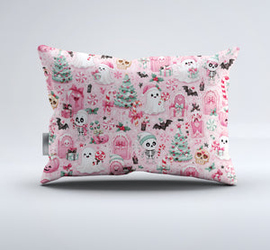 Cute Spooky Christmas Duvet Cover Set - Print 22
