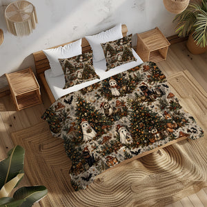 Spooky Christmas Duvet Cover Set - Print 8