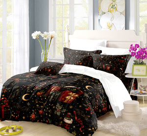 Spooky Christmas Duvet Cover Set - Print 24