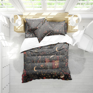 Spooky Christmas Duvet Cover Set - Print 23