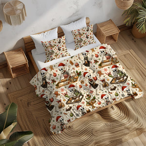 Spooky Christmas Duvet Cover Set - Print 26