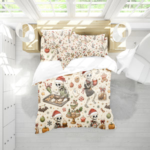 Spooky Christmas Duvet Cover Set - Print 29