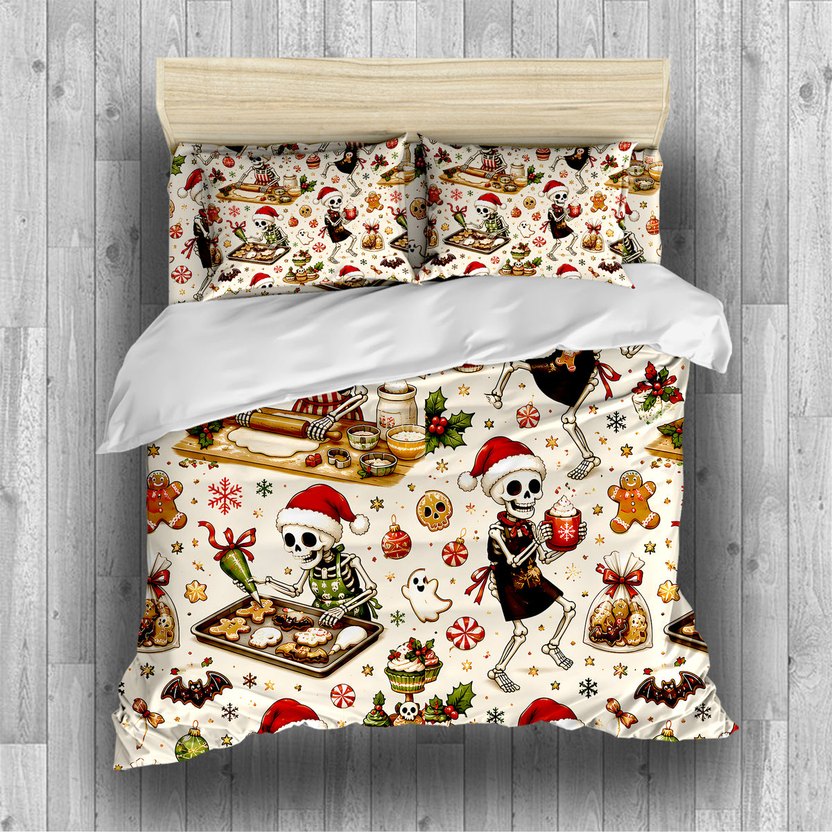 Spooky Christmas Duvet Cover Set - Print 25