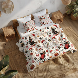 Spooky Christmas Duvet Cover Set - Print 32