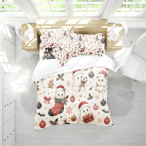 Spooky Christmas Duvet Cover Set - Print 35