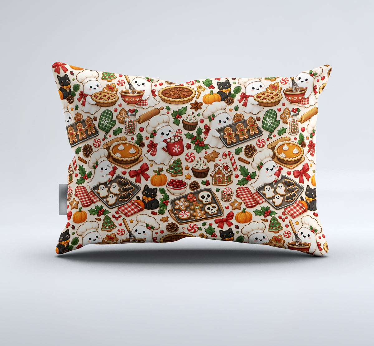Halloween Thanksgiving Christmas Duvet Cover Set - Print 10