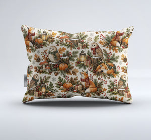 Fall Harvest & Christmas Duvet Cover Set - Print 10
