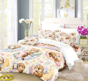 Cute Otter Duvet Cover Set - Print 6