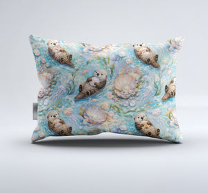 Cute Otter Duvet Cover Set - Print 16