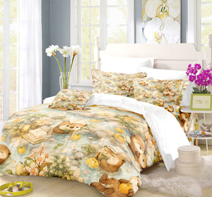 Cute Otter Duvet Cover Set - Print 24