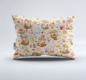 Cute Otter Duvet Cover Set - Print 28