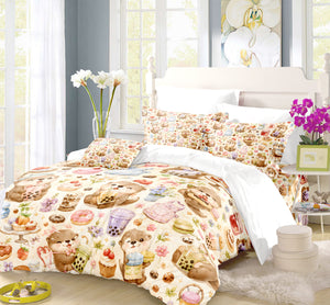 Cute Otter Duvet Cover Set - Print 30