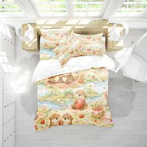 Cute Otter Duvet Cover Set - Print 35