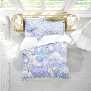 Sea Bunny Duvet Cover Set - Print 11