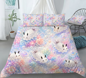 Sea Bunny Duvet Cover Set - Print 27