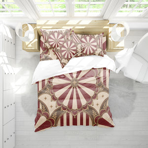 Circus Carnival Duvet Cover Set - Print 5