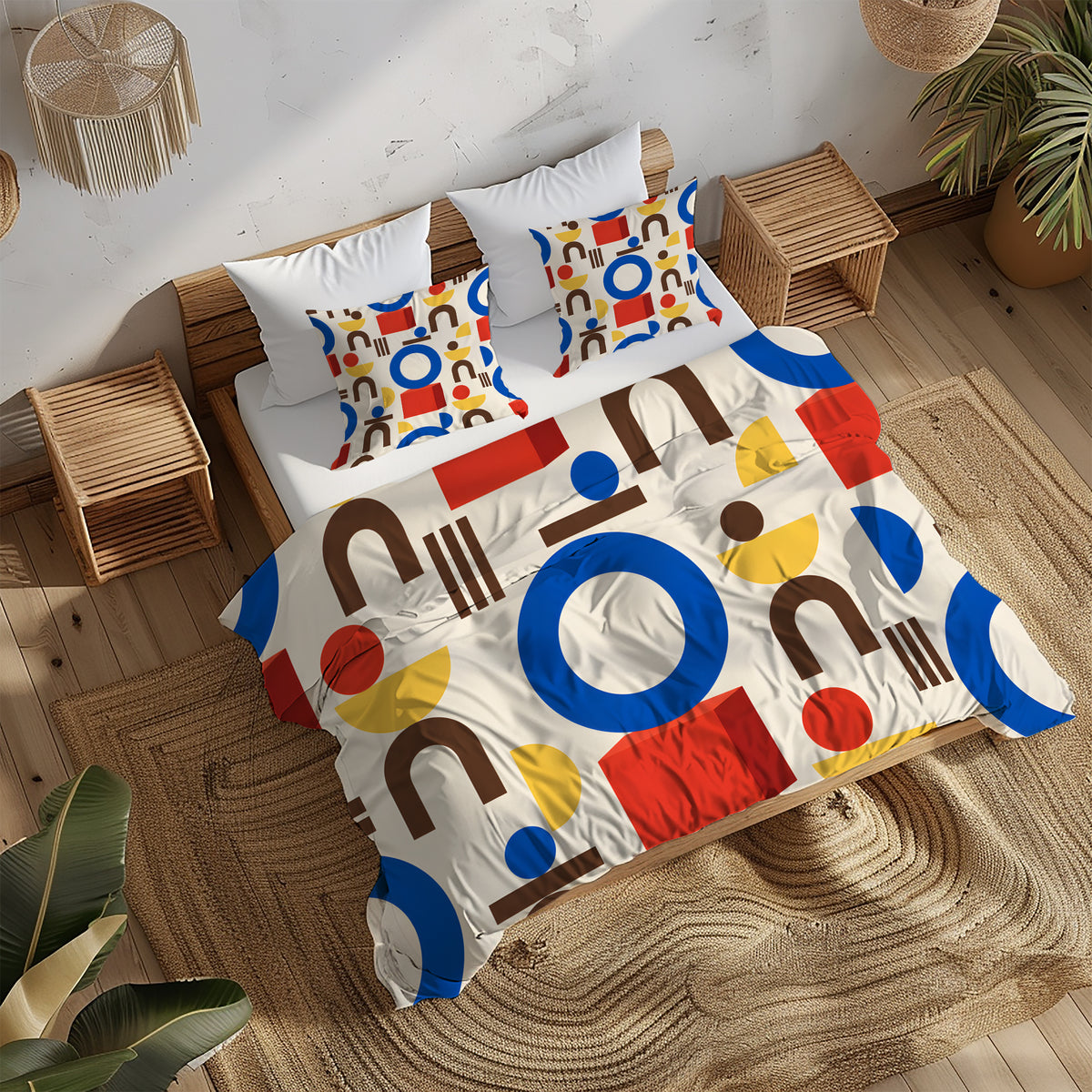 Circus Carnival Duvet Cover Set - Print 14