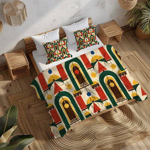 Circus Carnival Duvet Cover Set - Print 20