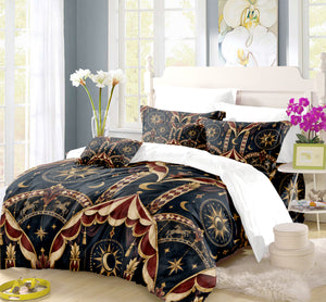 Circus Carnival Duvet Cover Set - Print 36