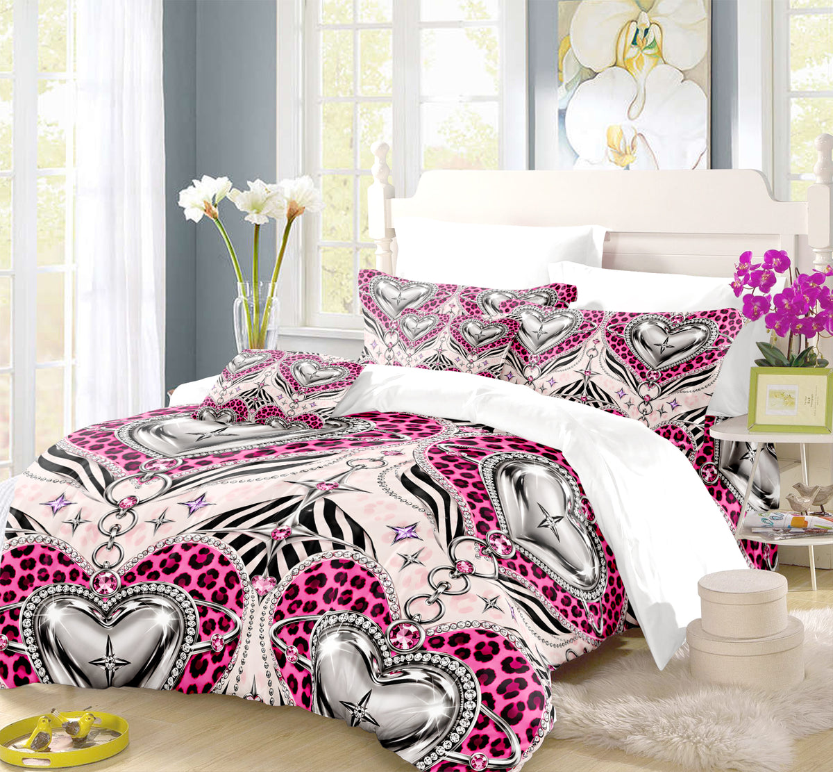McBling Duvet Cover Set - Print 6