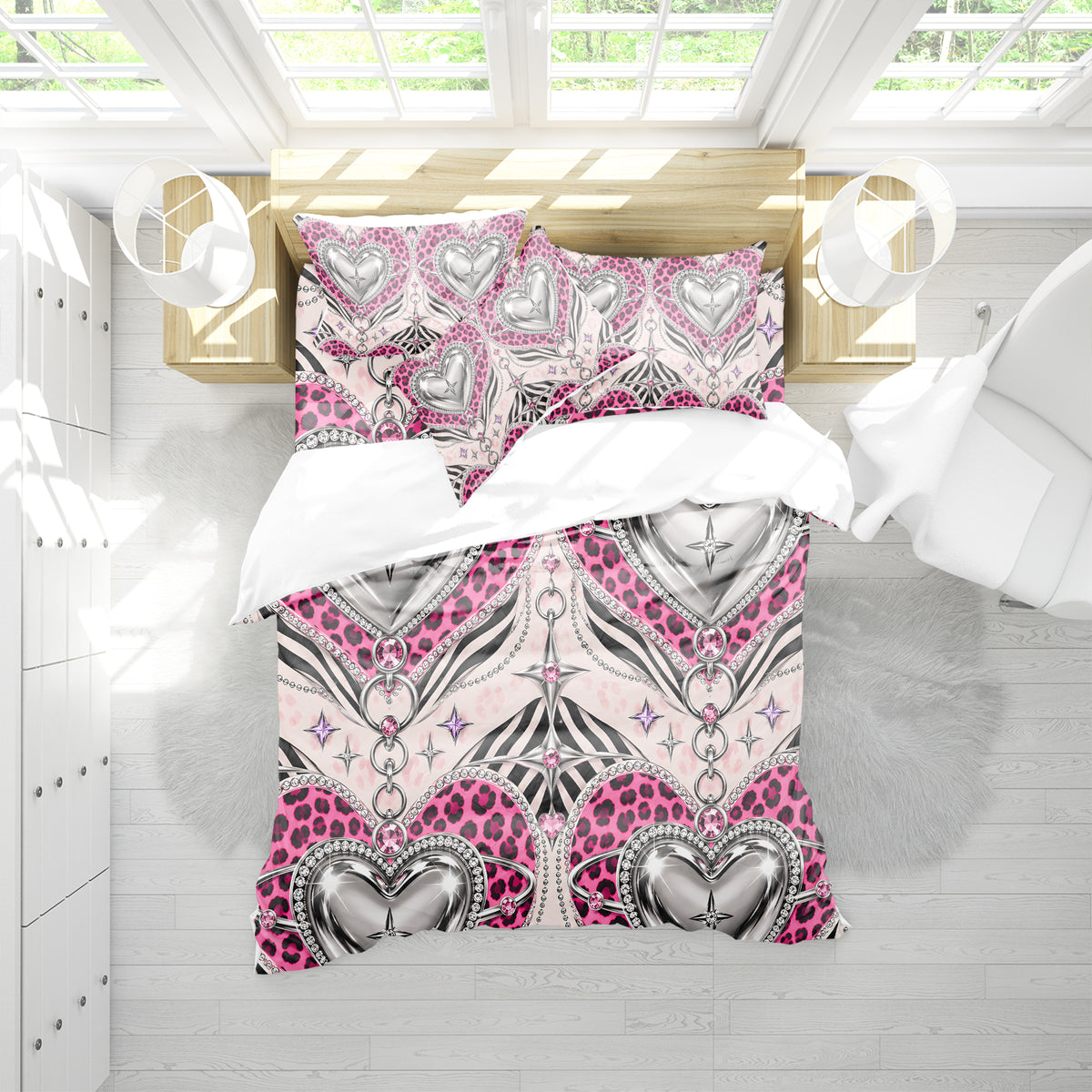 McBling Duvet Cover Set - Print 5