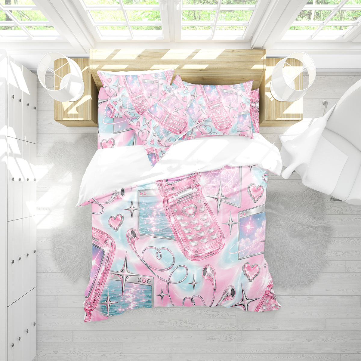McBling Duvet Cover Set - Print 11