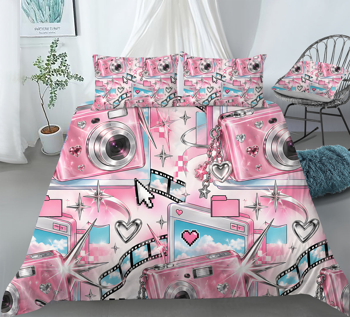 McBling Duvet Cover Set - Print 15