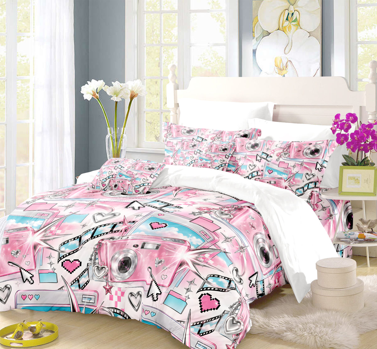 McBling Duvet Cover Set - Print 18