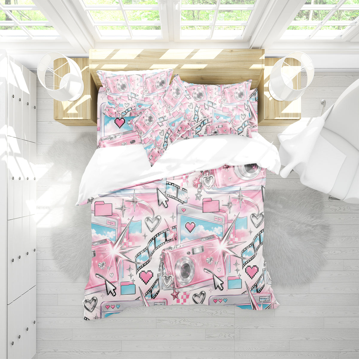McBling Duvet Cover Set - Print 17