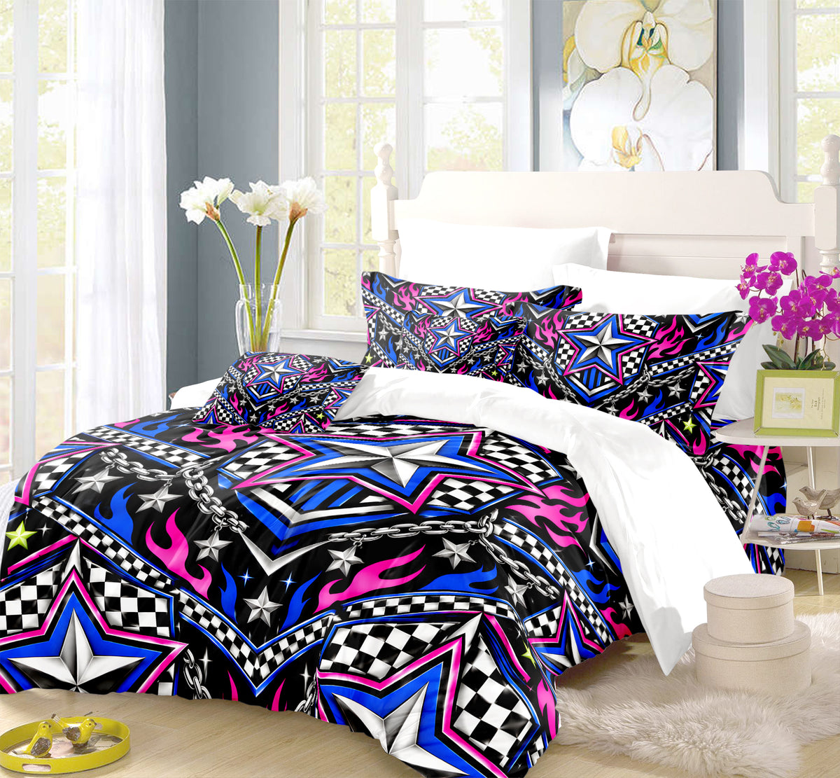 McBling Duvet Cover Set - Print 24