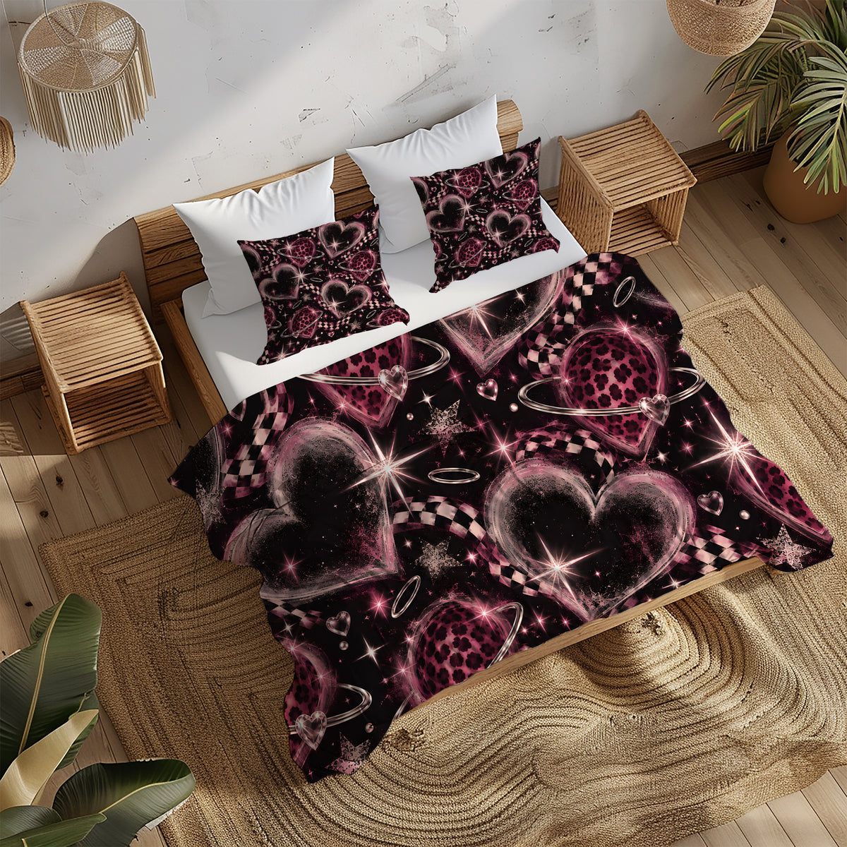 McBling Duvet Cover Set - Print 32