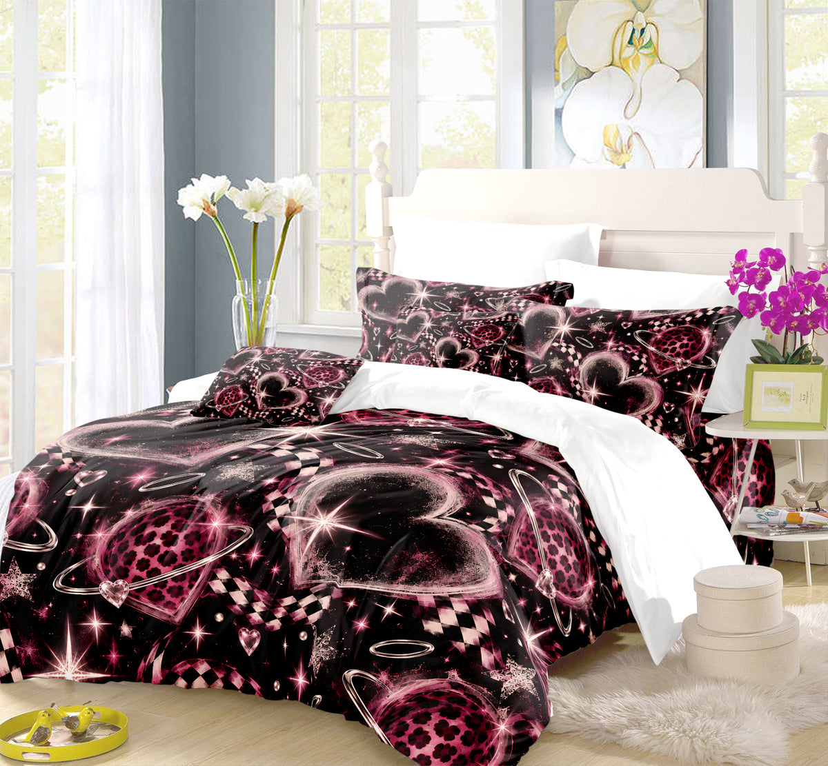 McBling Duvet Cover Set - Print 36