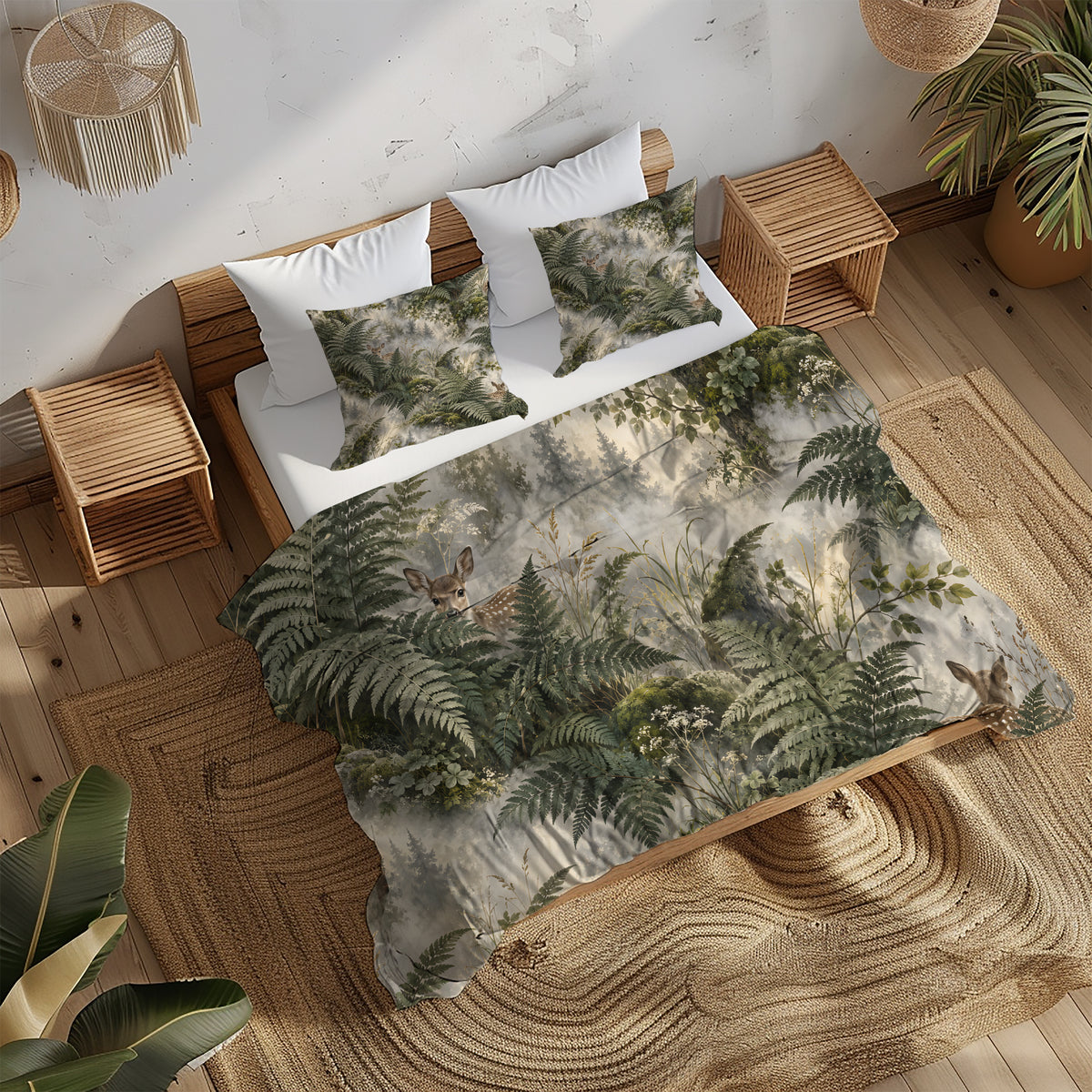 Deer Aesthetic Duvet Cover Set - Print 2