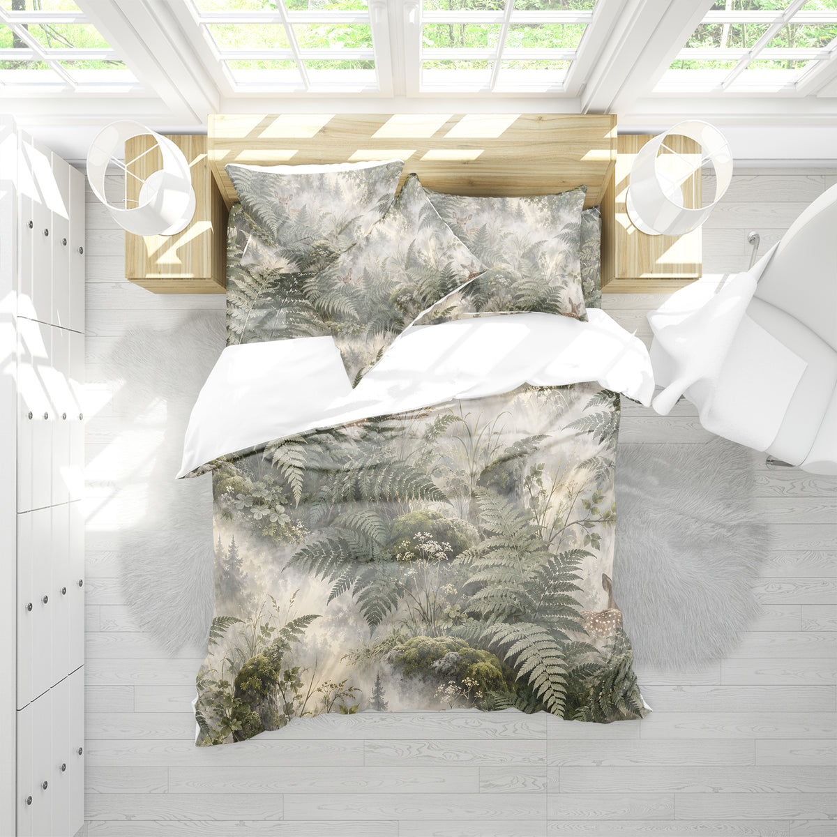Deer Aesthetic Duvet Cover Set - Print 5