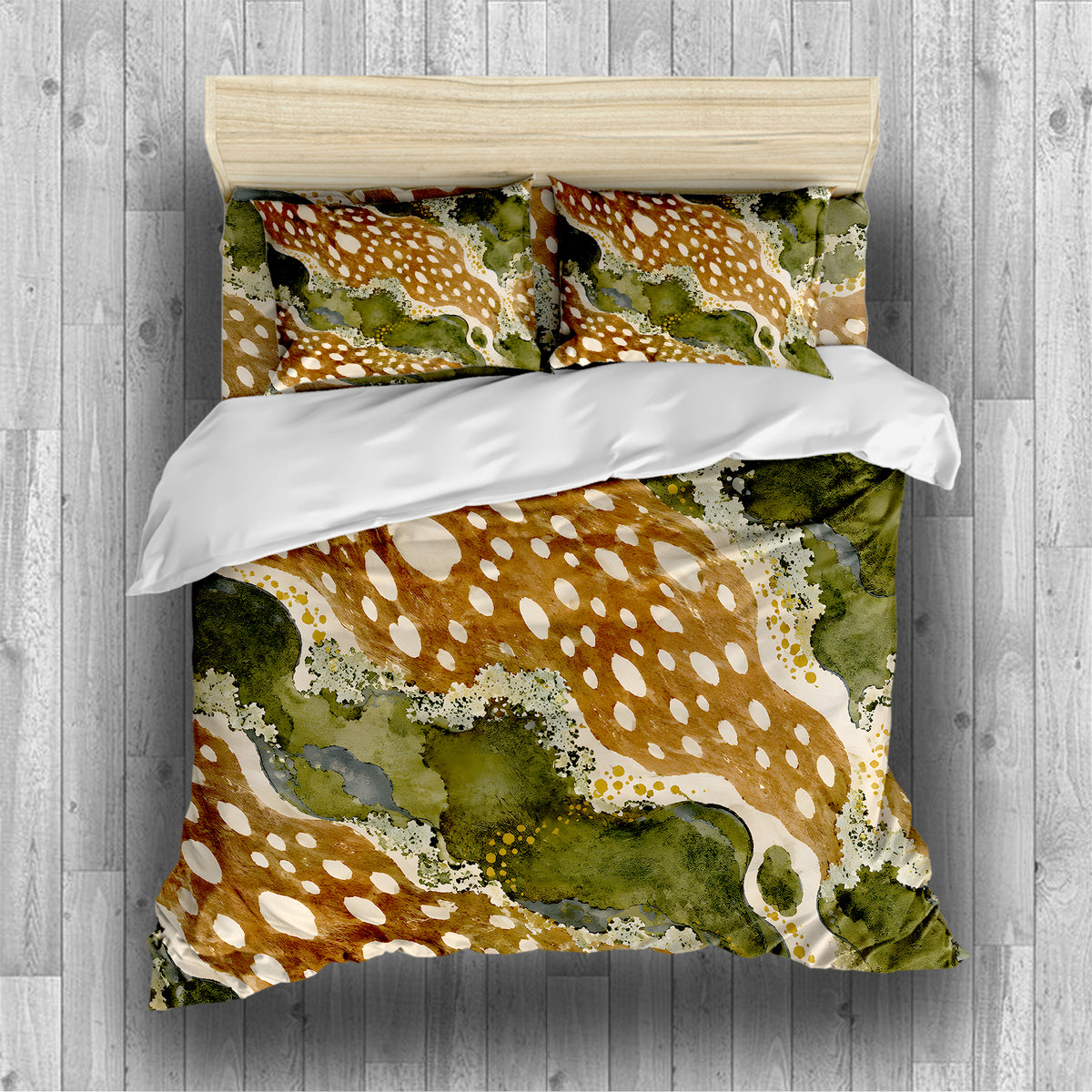 Deer Aesthetic Duvet Cover Set - Print 13