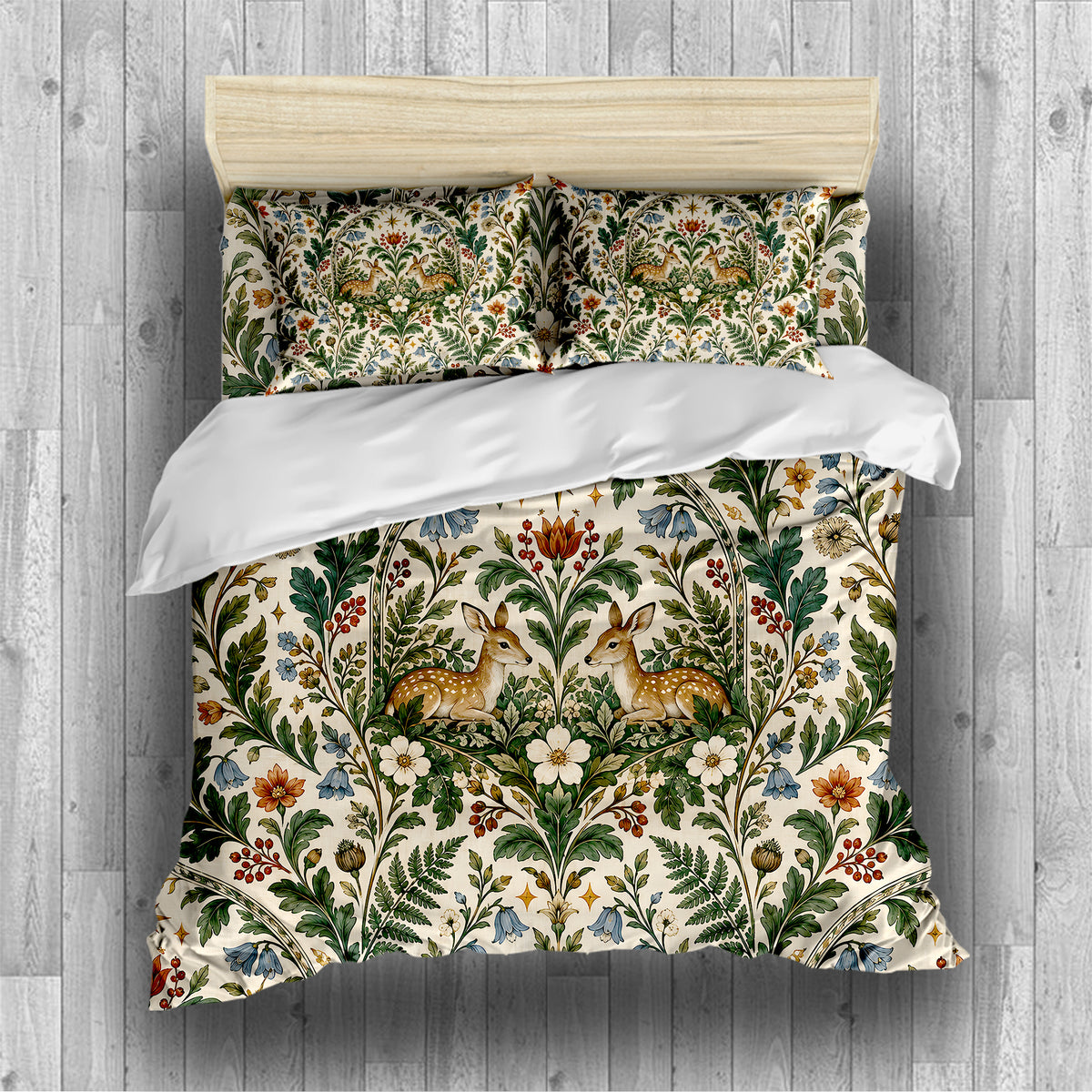 Deer Aesthetic Duvet Cover Set - Print 25