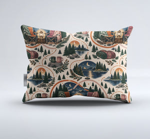 Sapphic Trail Utility Duvet Cover Set - Print 28