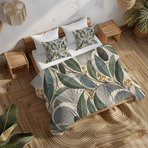 Australian Koala Habitat Duvet Cover Set - Print 26