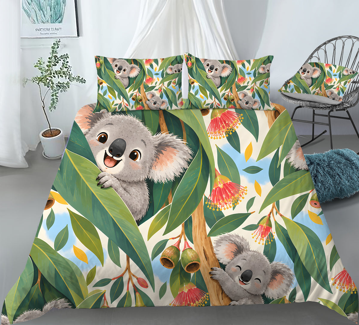 Koala Adventure Club Duvet Cover Set - Print 3