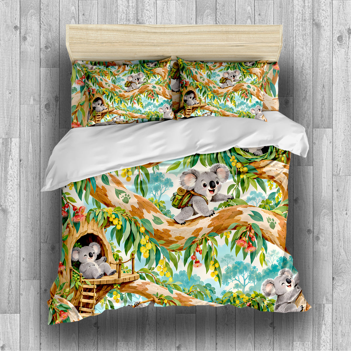 Koala Adventure Club Duvet Cover Set - Print 7