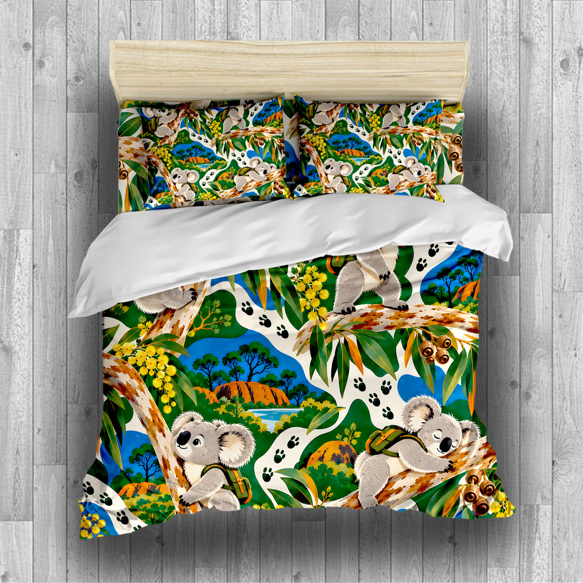 Koala Adventure Club Duvet Cover Set - Print 13