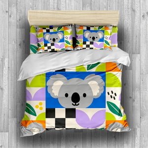 Koala Adventure Club Duvet Cover Set - Print 19