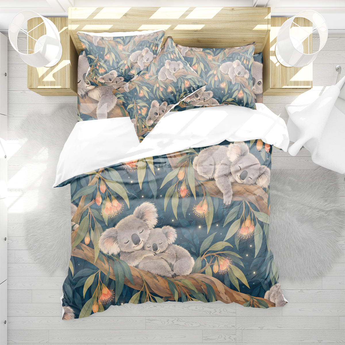 Koala Adventure Club Duvet Cover Set - Print 29